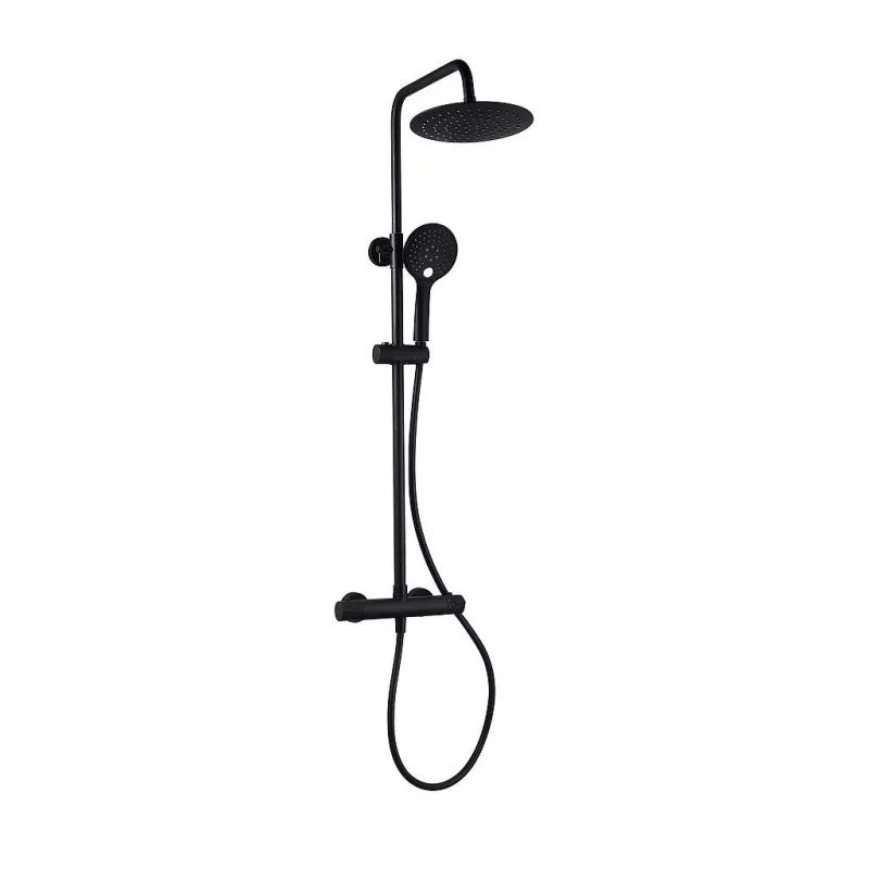 allibert-fly-matt-black-shower-column