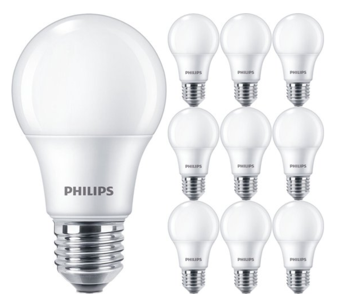 philips-10-ampoules-8w-socket-e27-2700k