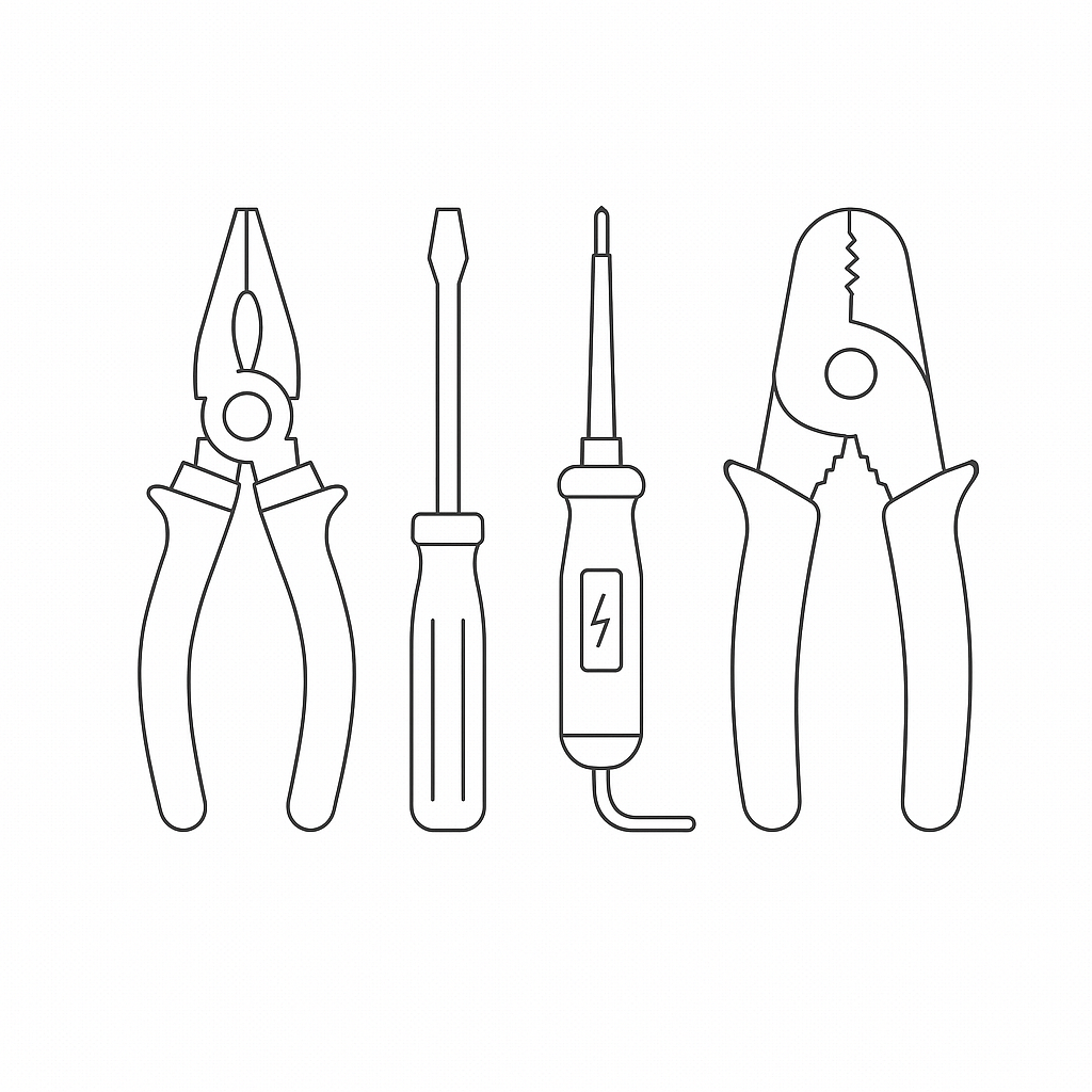 Outillage électricien