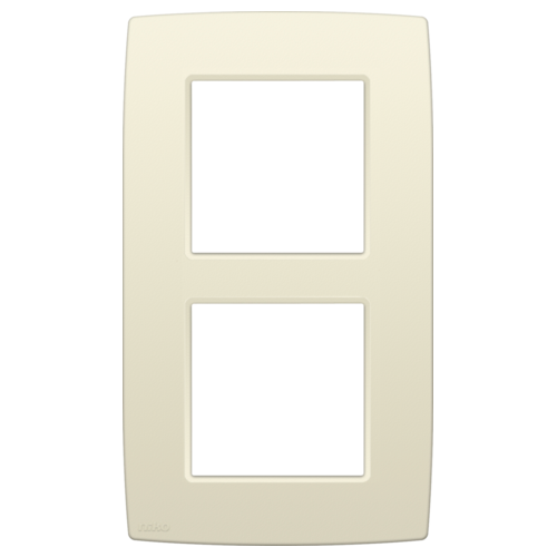 double-horizontal-cream-plate