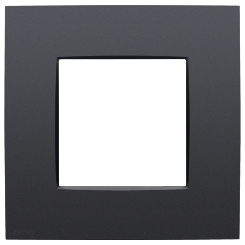 single-anthracite plate