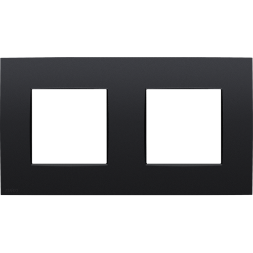 double-horiz-plate-matt-black-intense