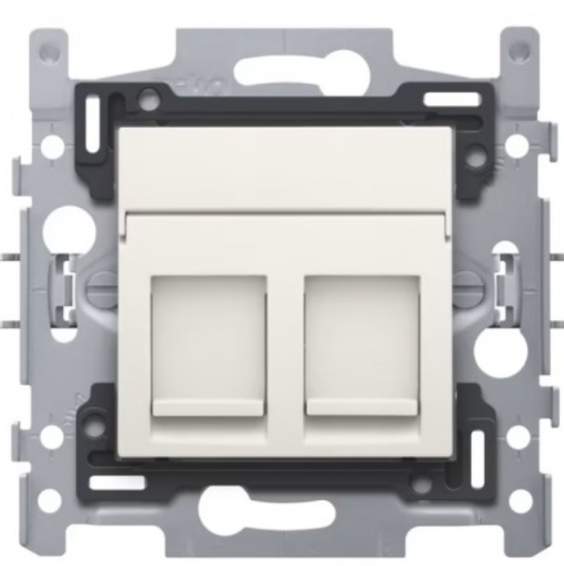 support-2xrj45-utp-cat5e