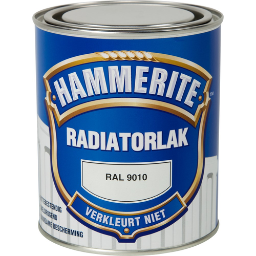 hammerite radiatorlak 0-75l ral9010
